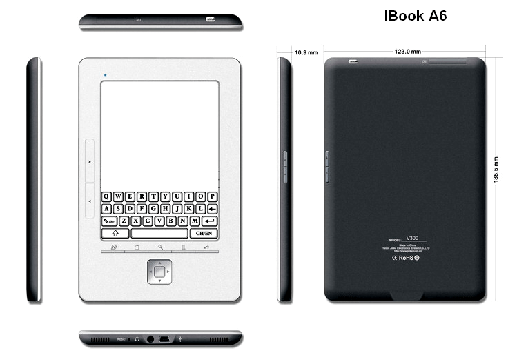 jinke a6 ebook reader 1