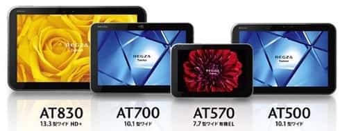 Toshiba Regza tablets