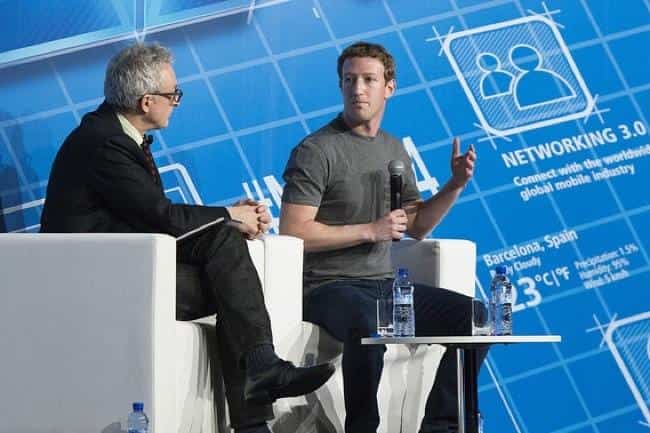 El fundador de Facebook en el Mobile World Congress