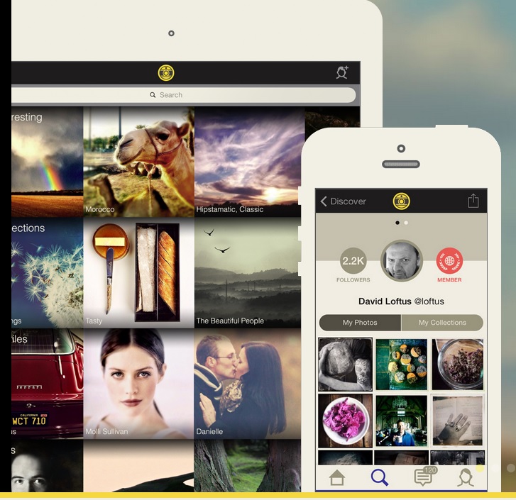 Oggl, la red social de fotografía en iPad