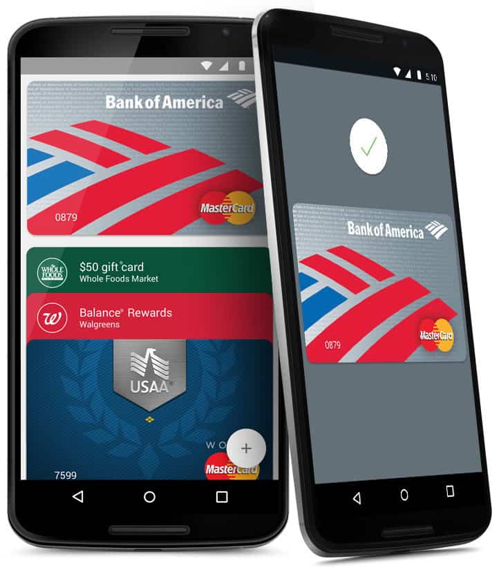 Tiendas de pago con Android Pay