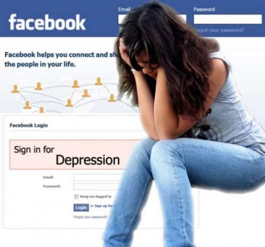 problemas causados por las redes sociales - situaciones de depresion