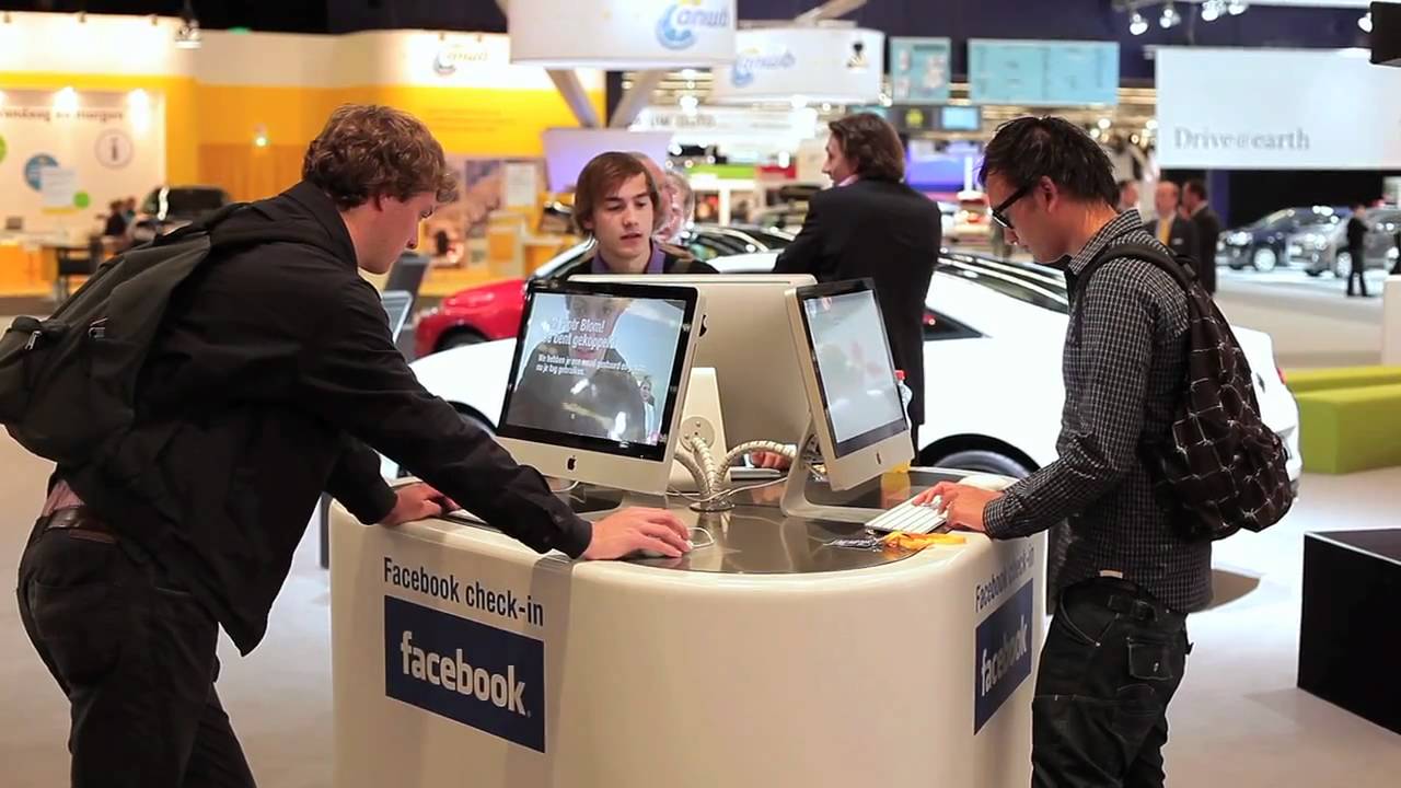 Renault connects Facebook to the AutoRAI with RFID.