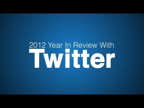 2012 Told Through Twitter - Year in Review