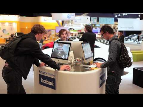 Renault connects Facebook to the AutoRAI with RFID.