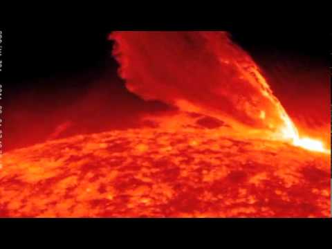 Massive Solar Flare Solar Storms Monster Plasma Waves Erupting