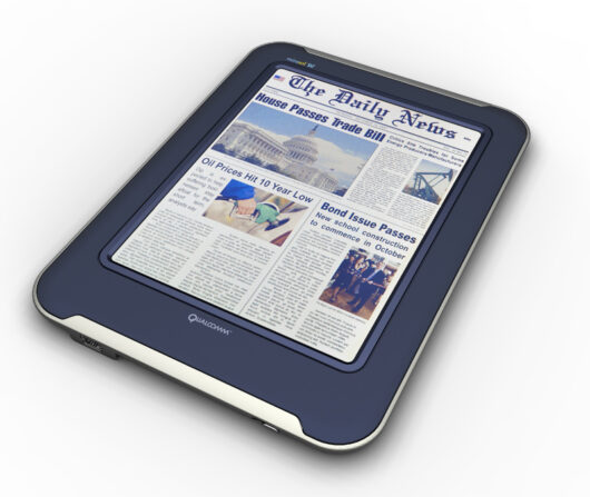 mirasol color demo reader