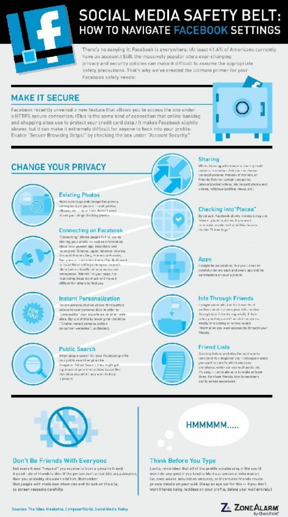 how to navigate facebook settings