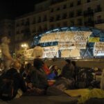 Acampadasol Twitter y Facebook con la juventud