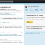 Convocatoria enTwitter