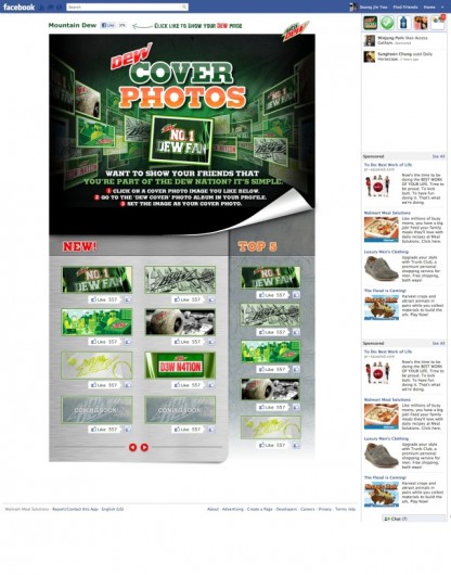 mountain dews facebook page