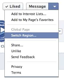 RegionalPagesMenu