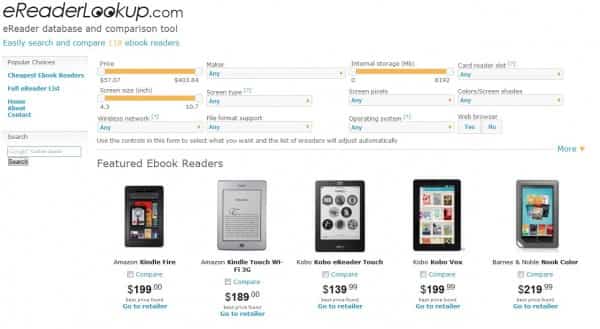 elegir ereaders