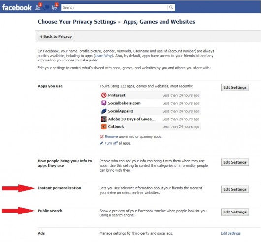 Novedades Facebook