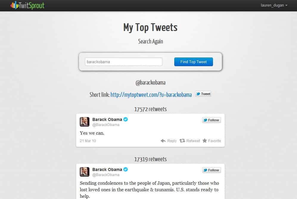 mytoptweets