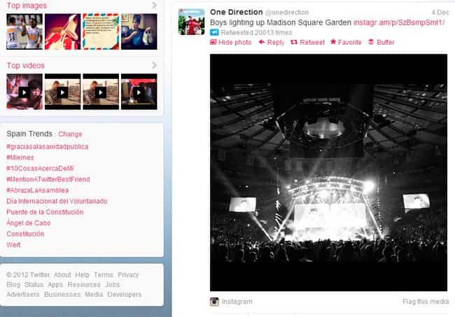 Twitter integracion