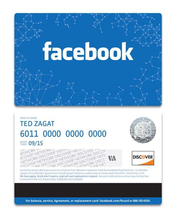Facebook Card