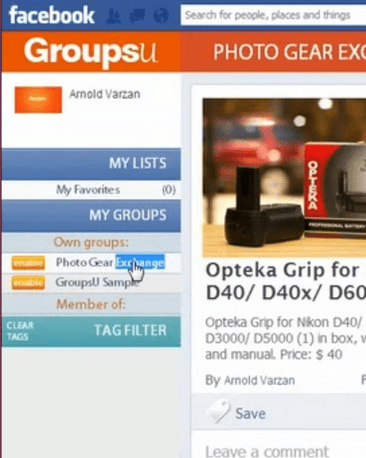 Facebook Groups
