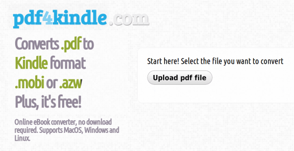PDF 4 Kindle