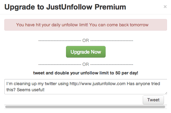 JustUnfollow