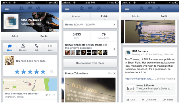 Location Pages