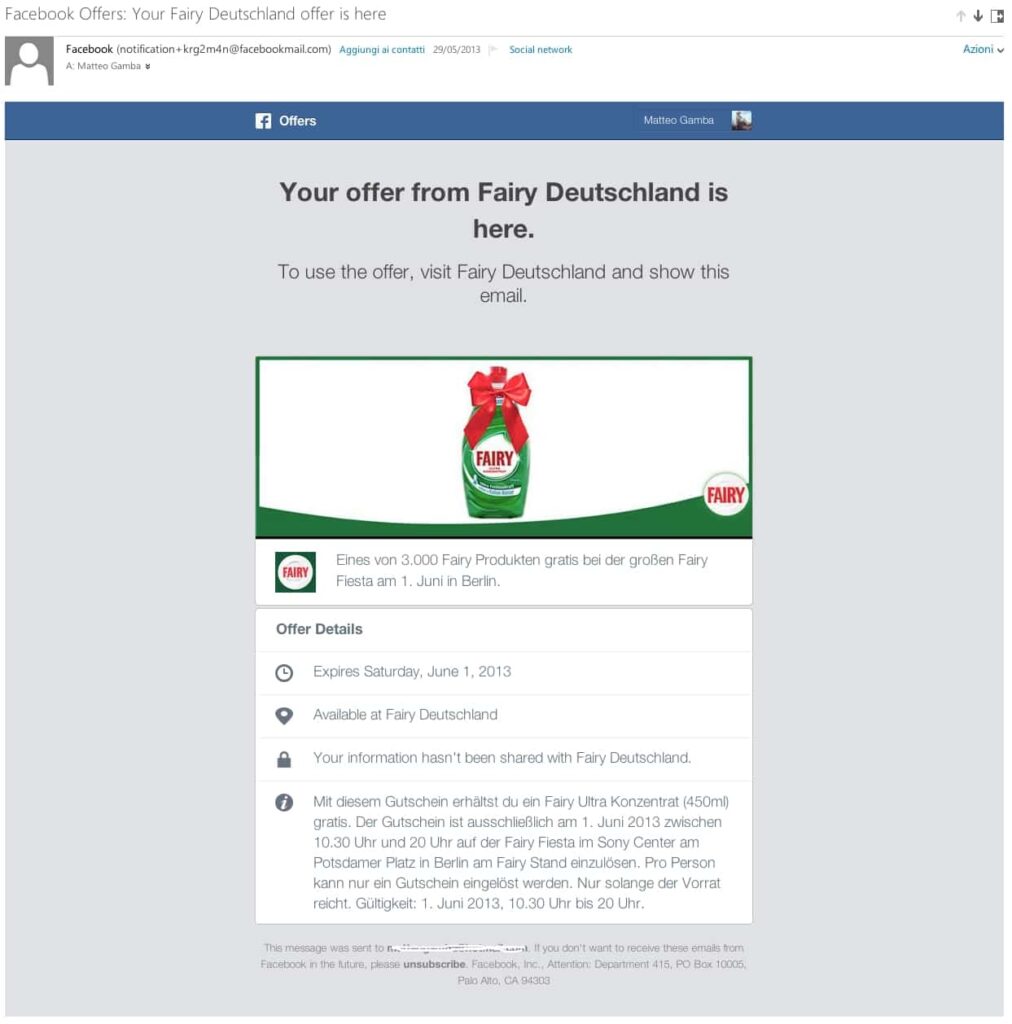 OffersEmail