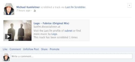 LastfmScrobbler