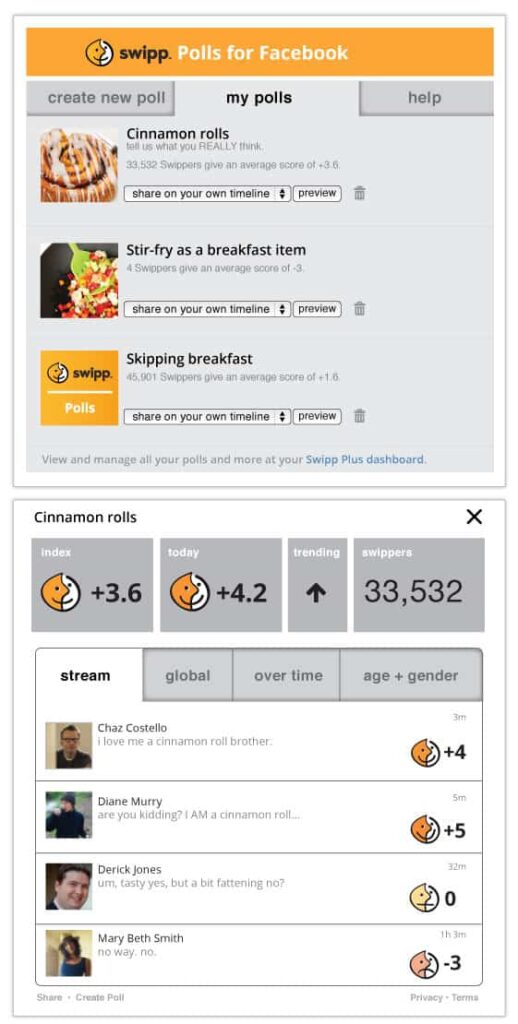 SwippPollsForFacebookStream