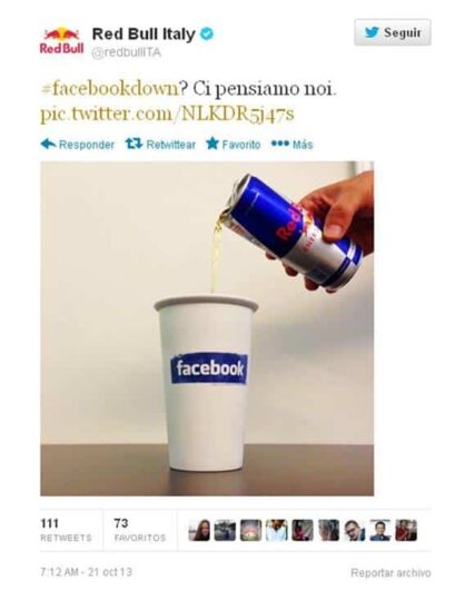 FACEBOOK REDBULL