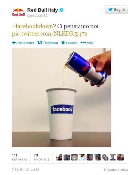 FACEBOOK REDBULL