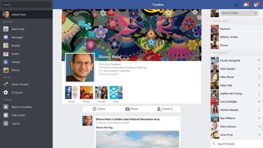 FacebookWindows81Timeline