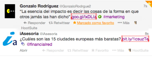 Favoritos Twitter