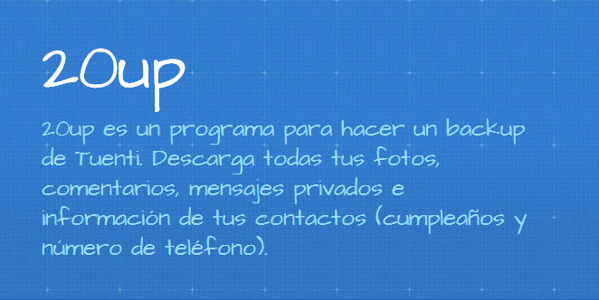 20 up para descargar las fotos de tuenti