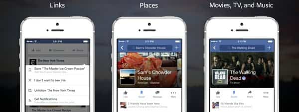 Guardar contenidos Facebook Twitter