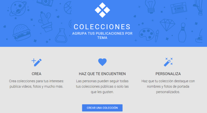 Google Plus Collections