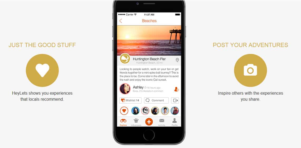 heylets redes sociales para viajeros