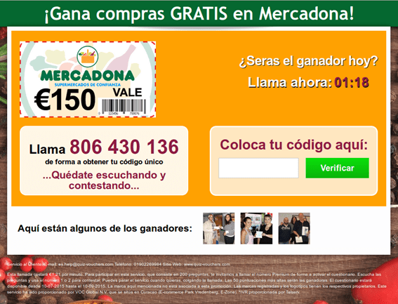 Cómo evitar cinco estafas que circulan por las redes sociales 1 Cupón de mercadona enviado como estafa