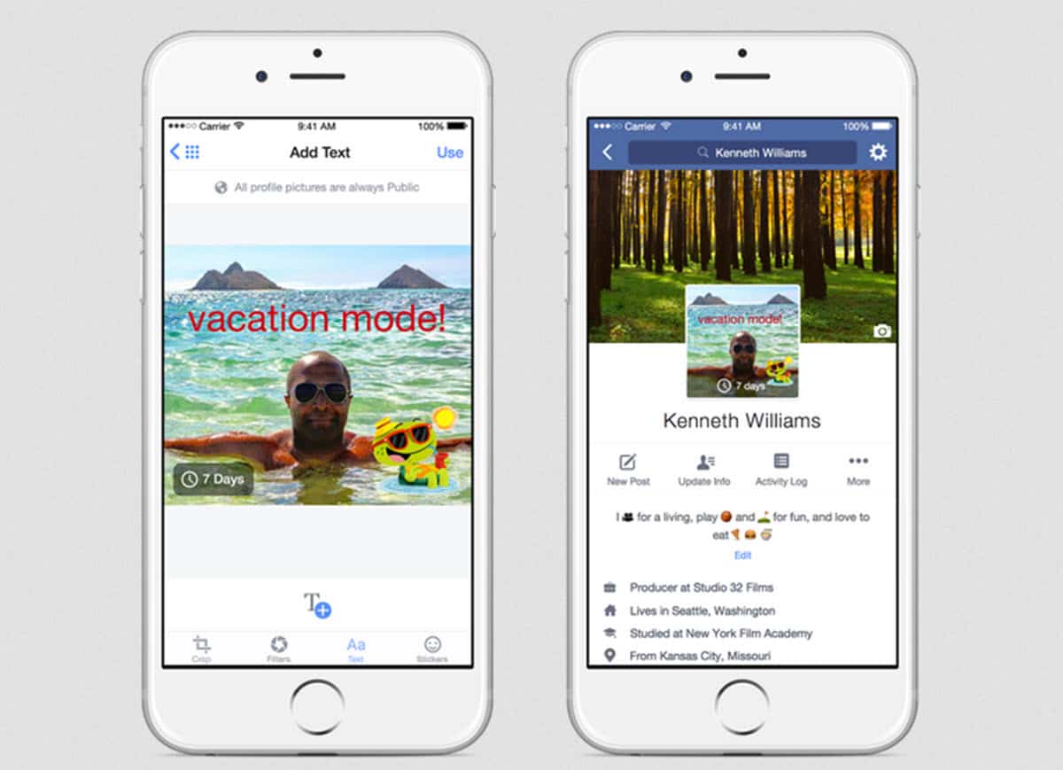 perfiles de facebook