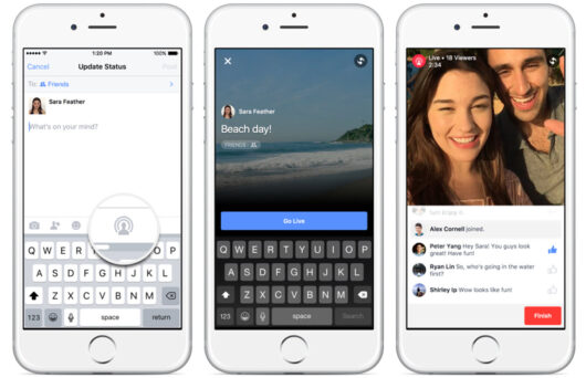 vídeo en streaming en facebook