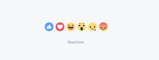 facebook reactions