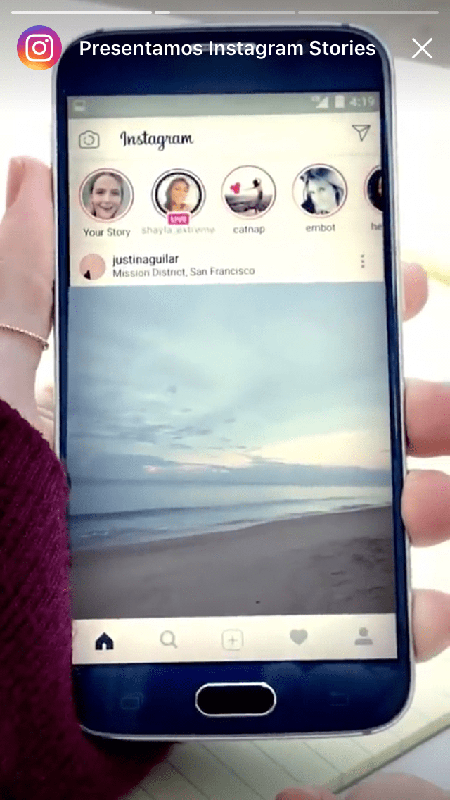 Descubre el nuevo Instagram Stories en vivo