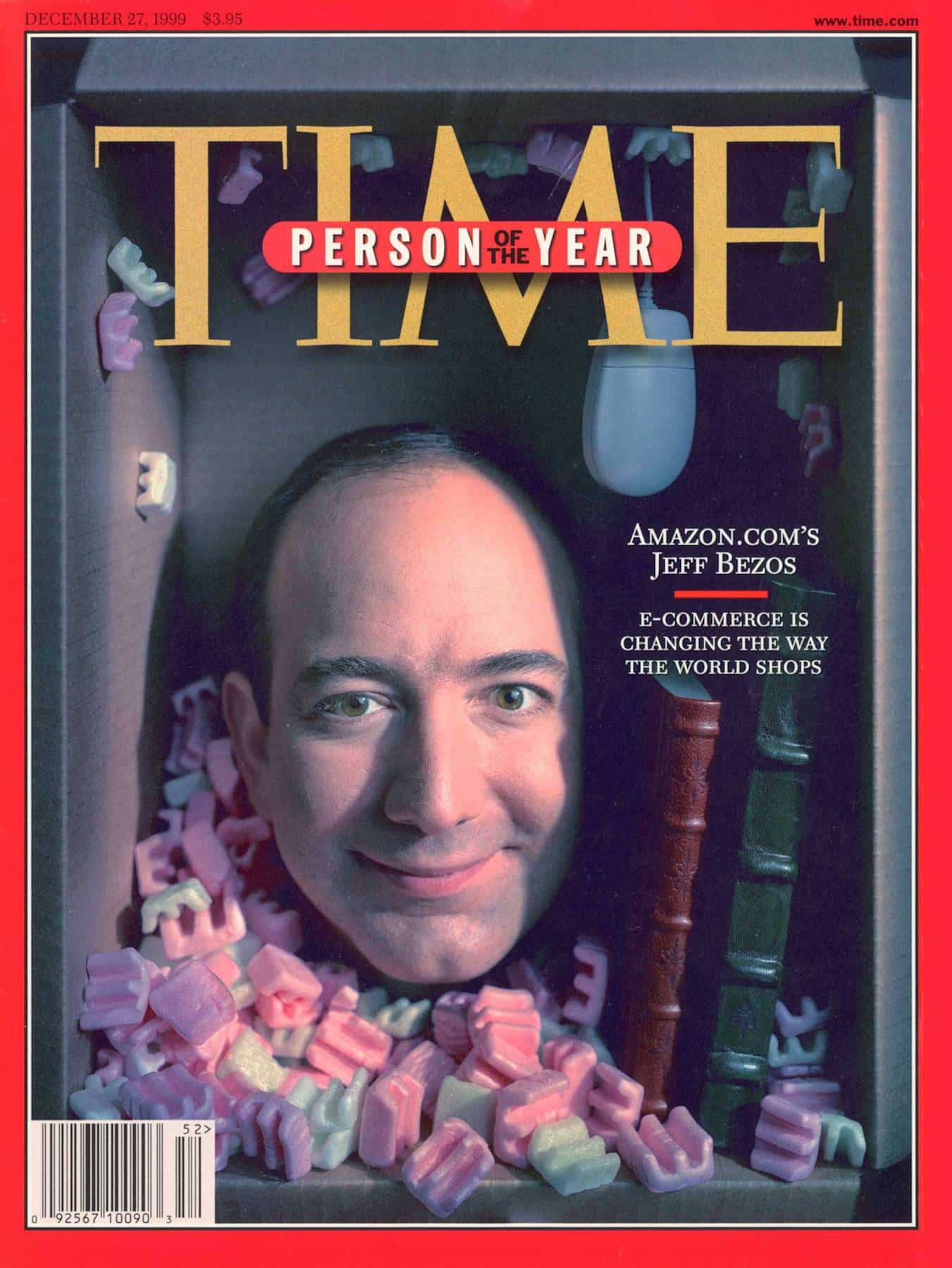 Jeff Bezos, persona del año en revista TIME