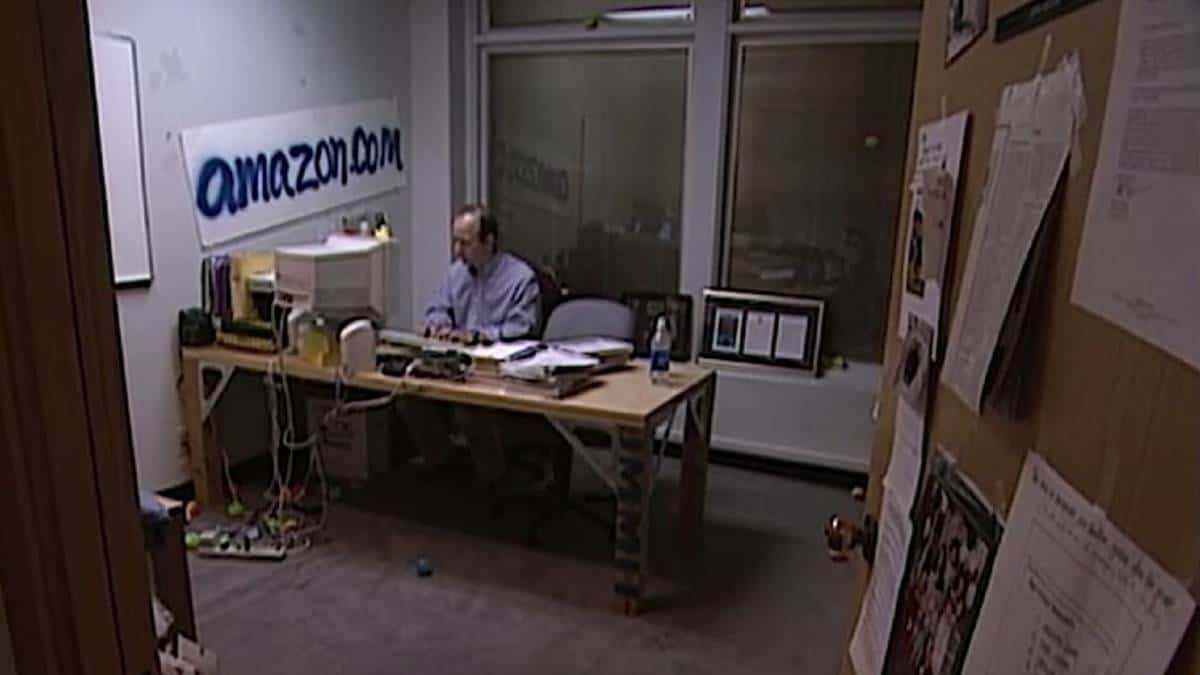 Oficina de Amazon.com en 1999