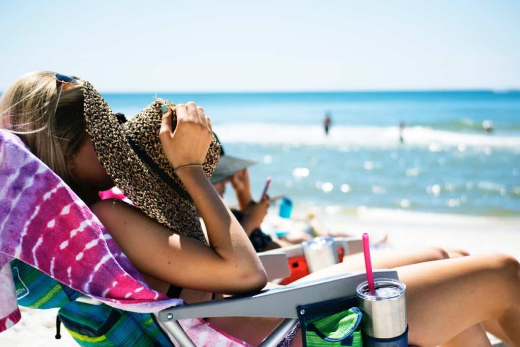 vacaciones en la playa