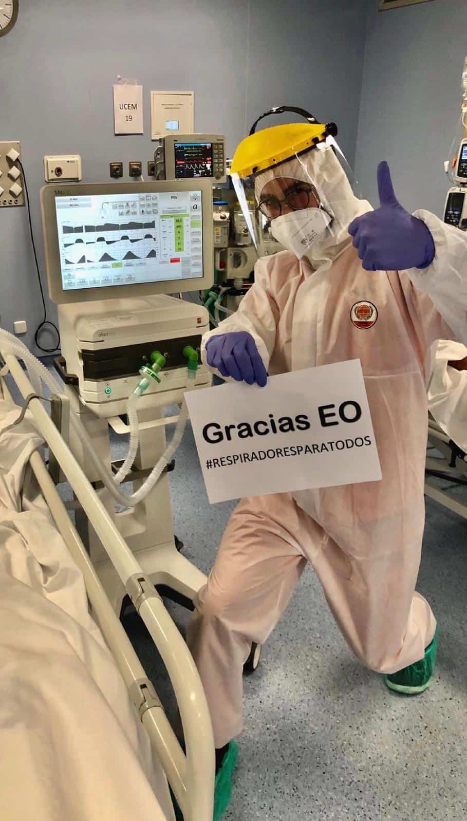 Gracias a EO Madrid desde Hospital Ramón y Cajal