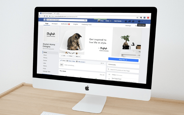fanpage vs sitio web 2