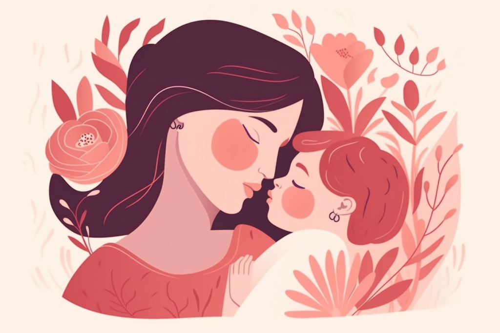 colorvivo Happy Mothers Day. Vector illustration with women and 7a7c6d36 5da9 4c23 8095 11192be2eb3c