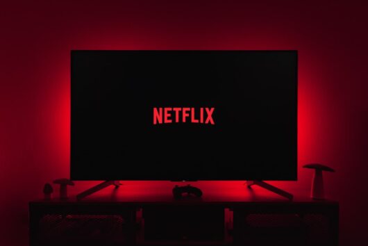 netflix television unsplash