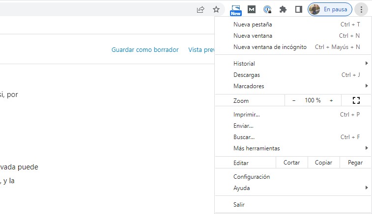 Cómo activar la navegación en privado en los principales navegadores 1 navegacion privada chrome