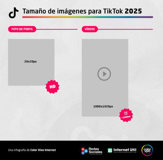 tamano tiktok 2025